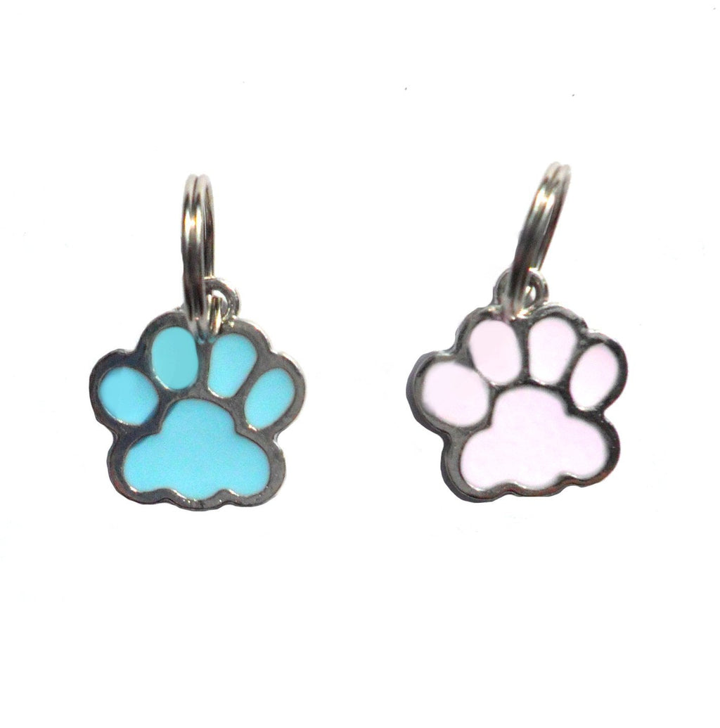 Enamel Paw Collar Charm – Dog & Cat