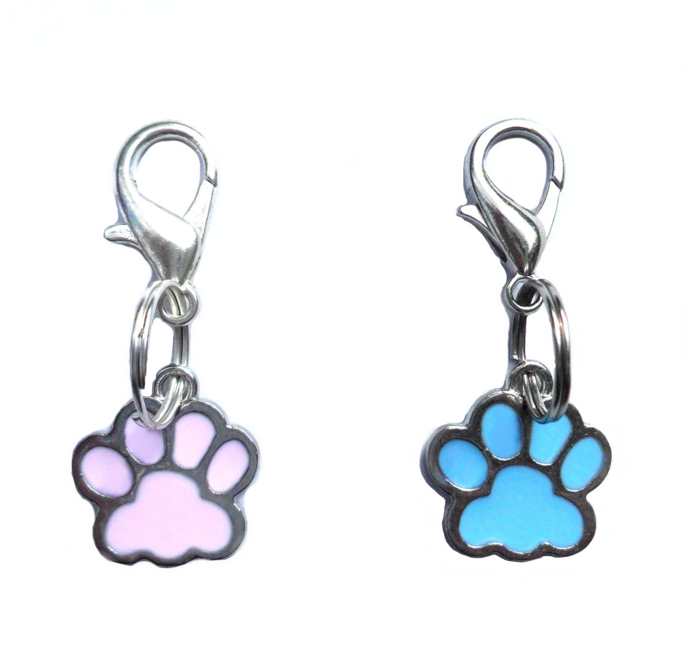 Enamel Paw Collar Charm – Dog & Cat