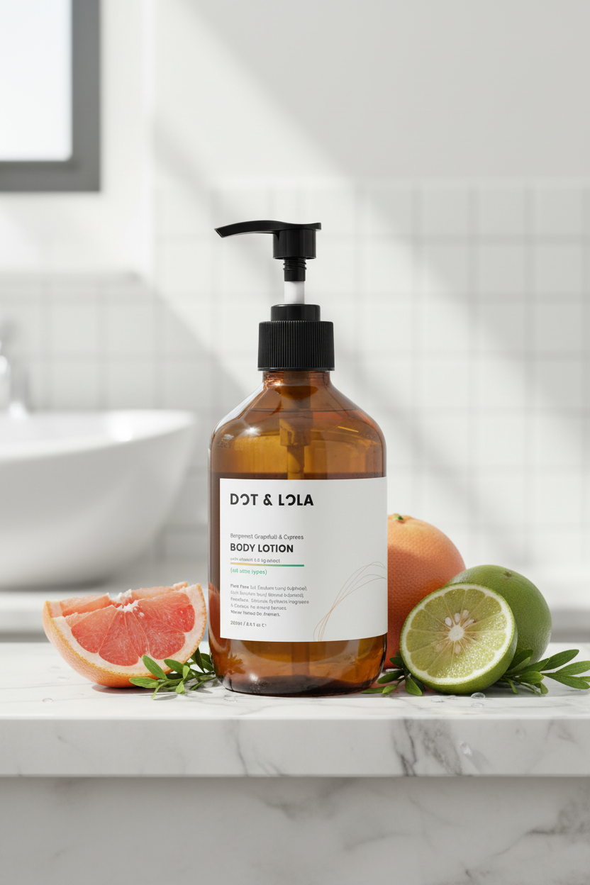 Cypress & Citrus Body Lotion – For All Skin Types