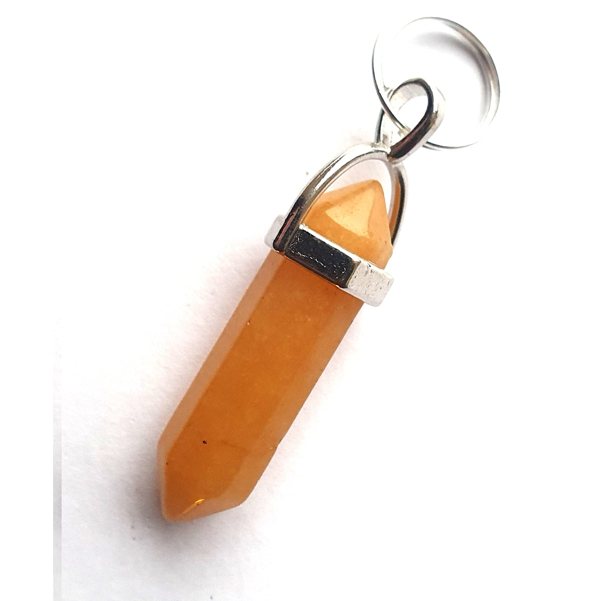 Pointed Gemstone Pet Charm