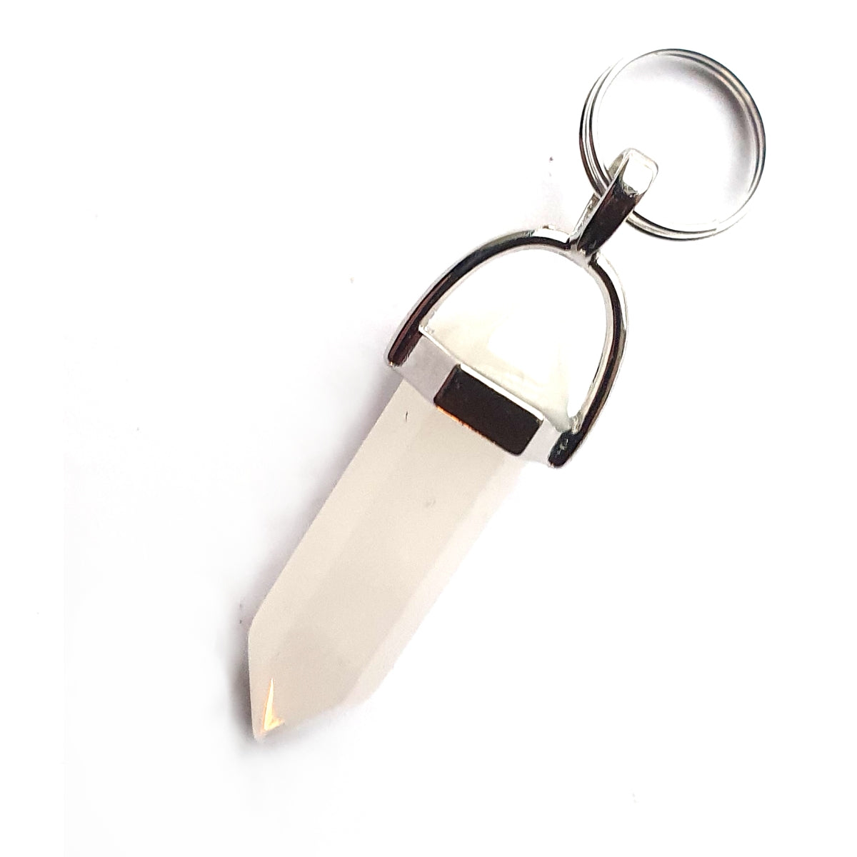 Pointed Gemstone Pet Charm