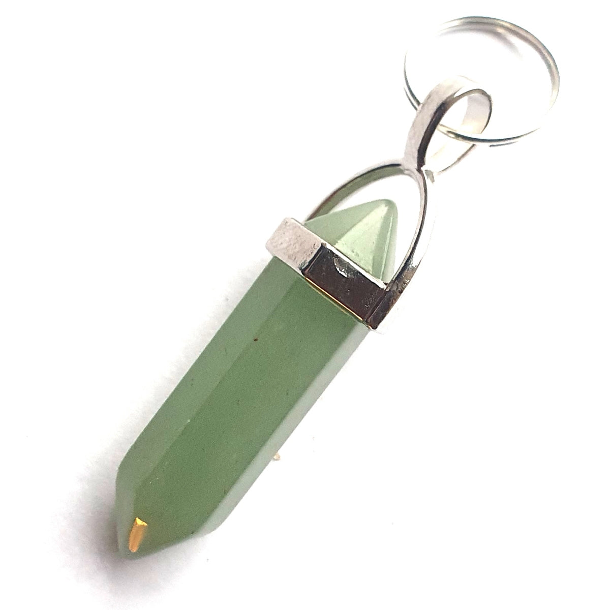 Pointed Gemstone Pet Charm