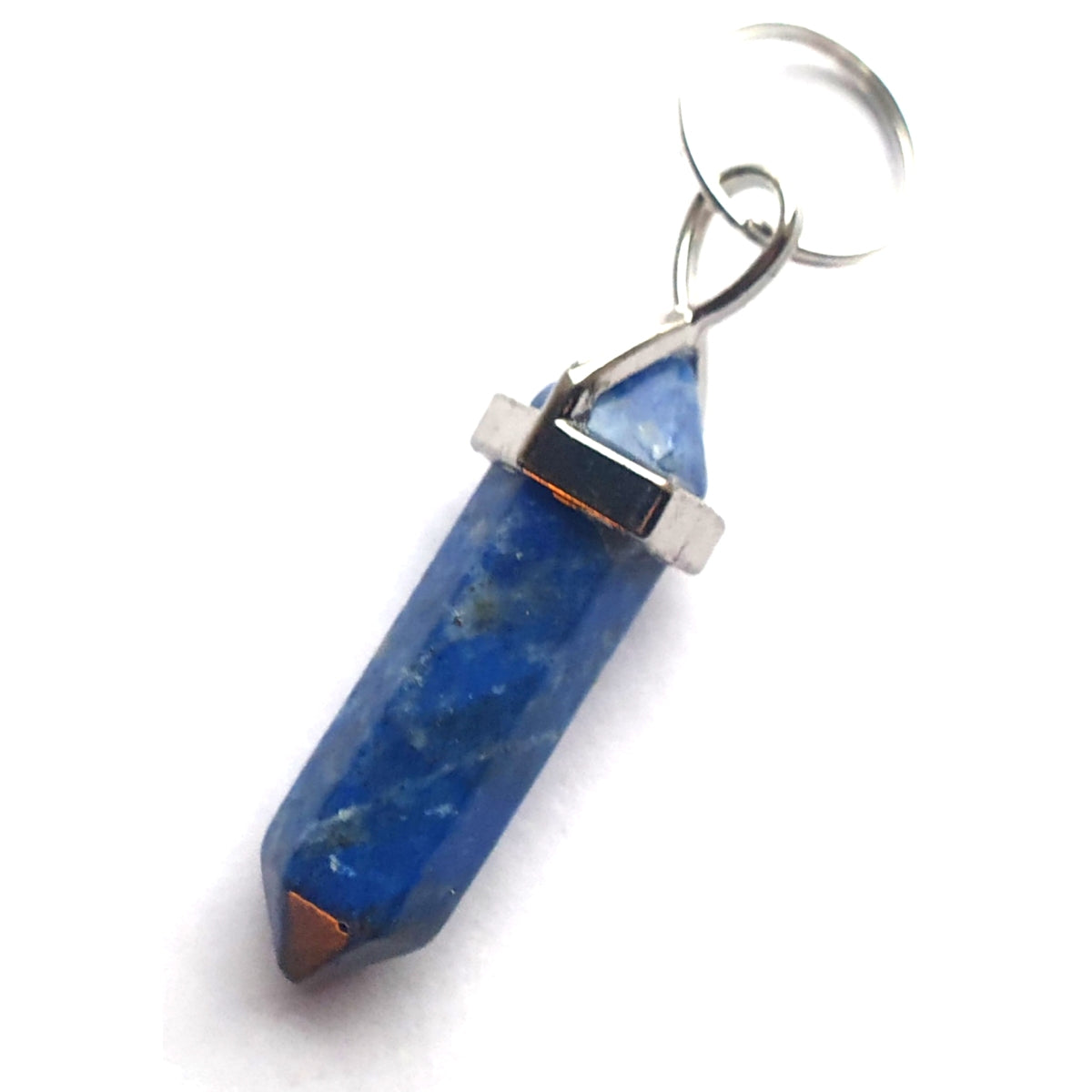 Pointed Gemstone Pet Charm