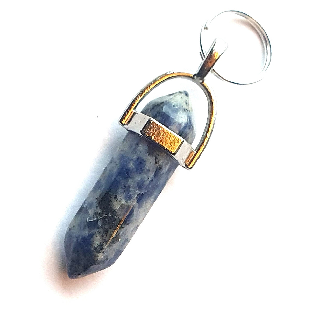 Pointed Gemstone Pet Charm