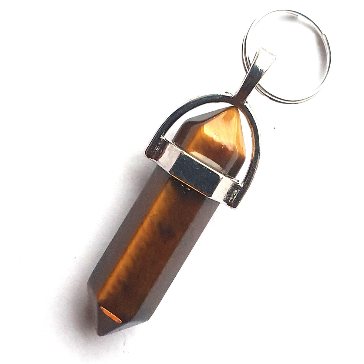 Pointed Gemstone Pet Charm