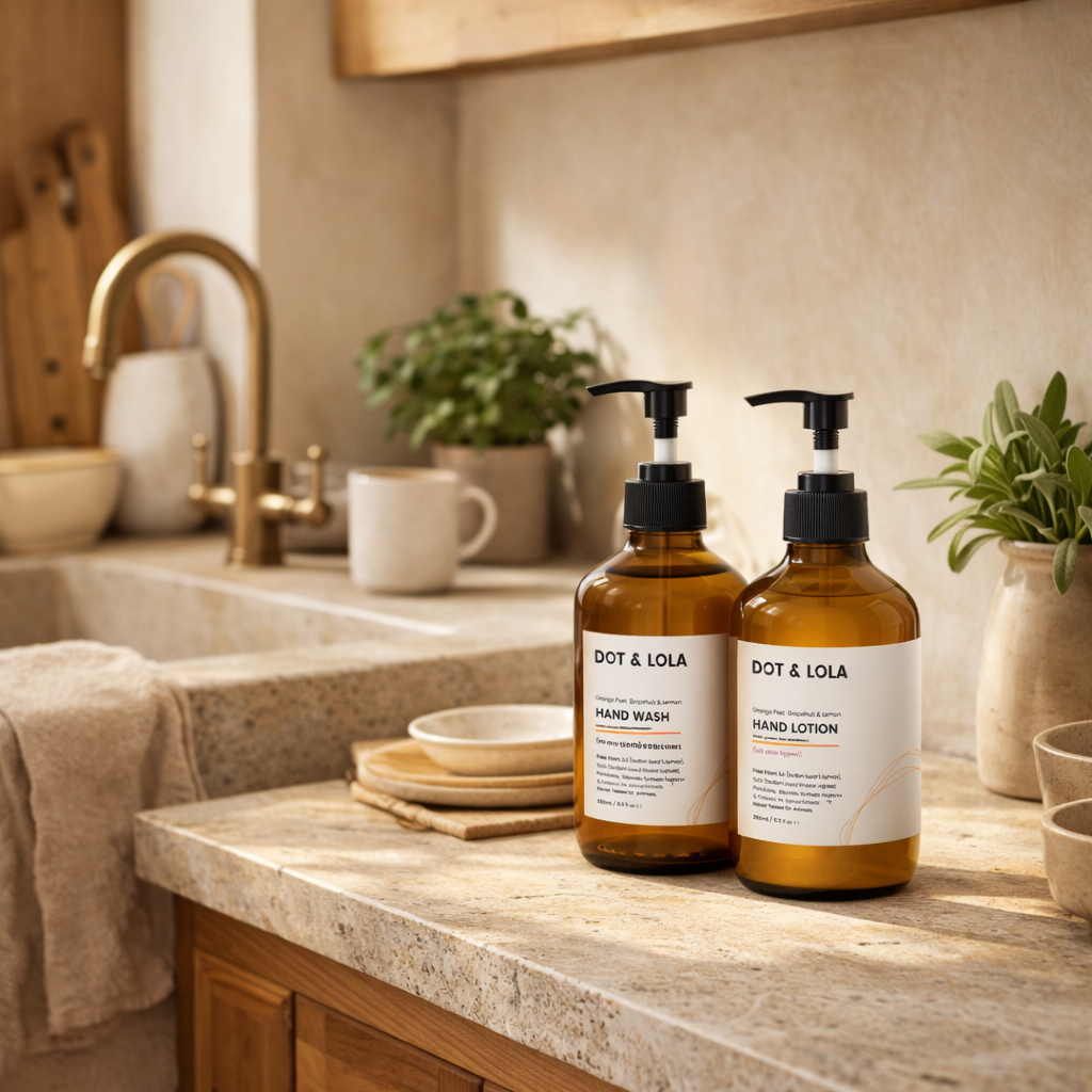 Citrus Hand Care Bundle – Wash & Lotion Duo